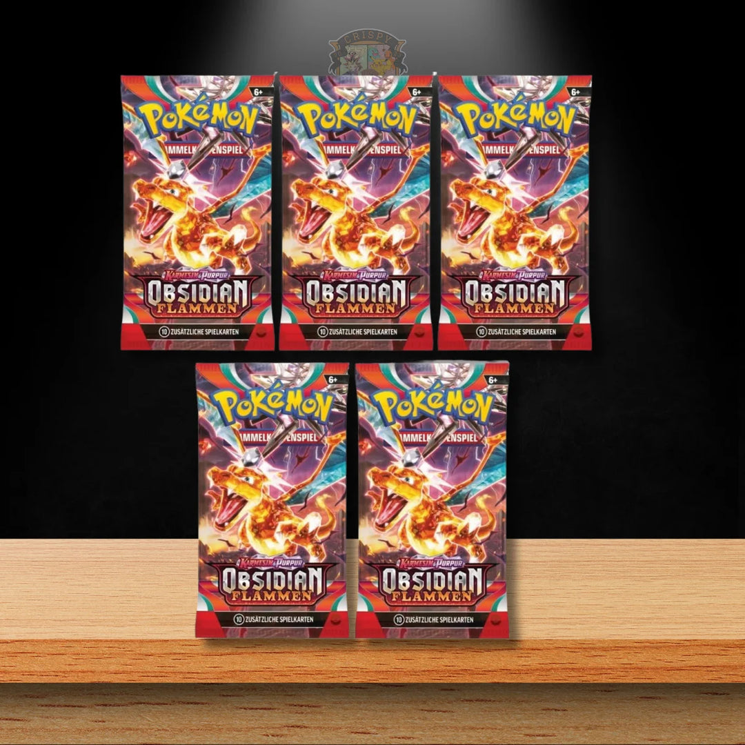 Pokémon Obsidian Flammen Display