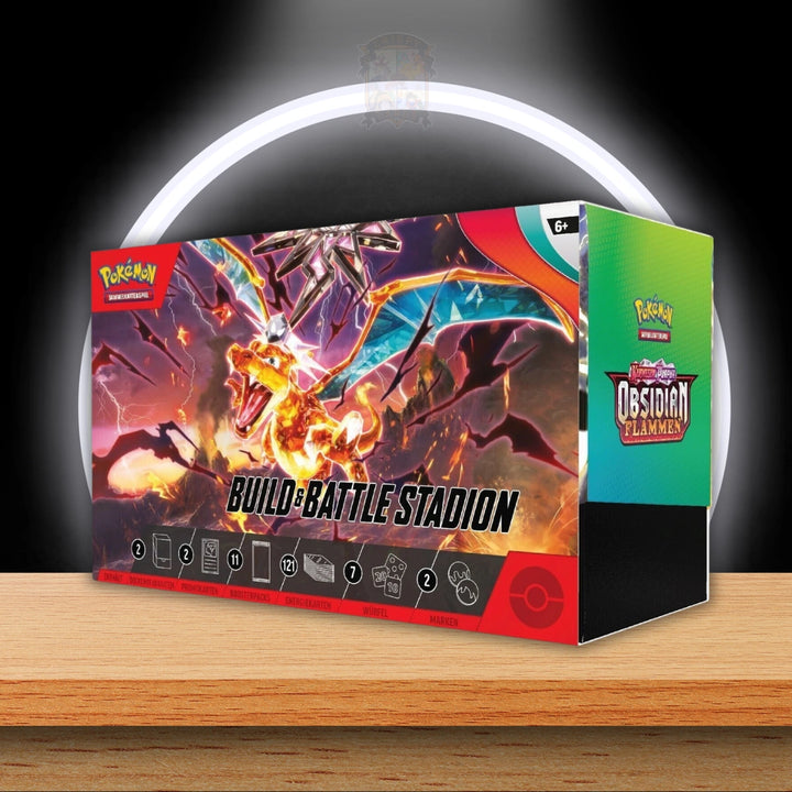 Pokémon Obsidianflammen Build & Battle Stadium Box (DE)