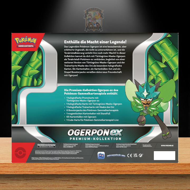 Pokémon Ogerpon ex Premium Kollektion