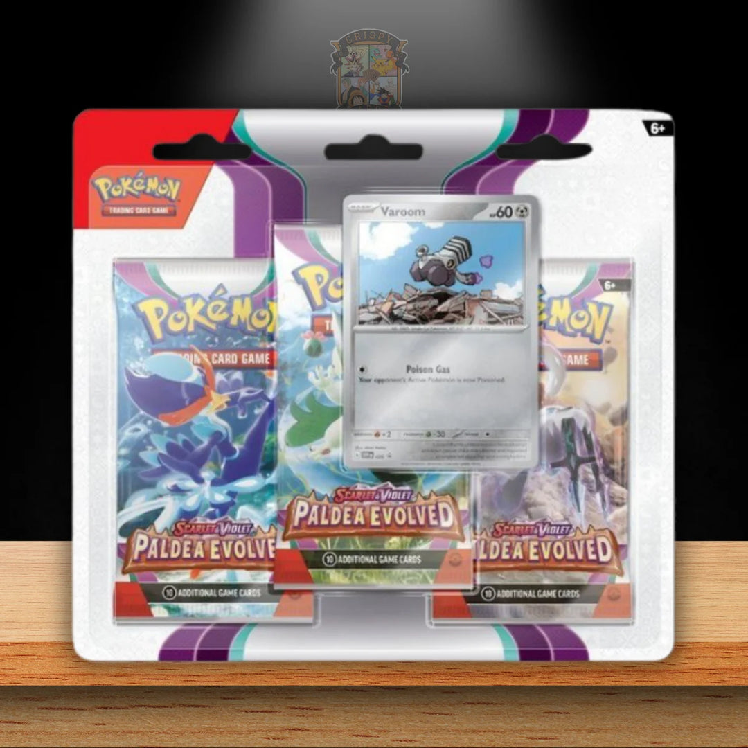 Pokemon Paldea Evolved 3-Pack Blister