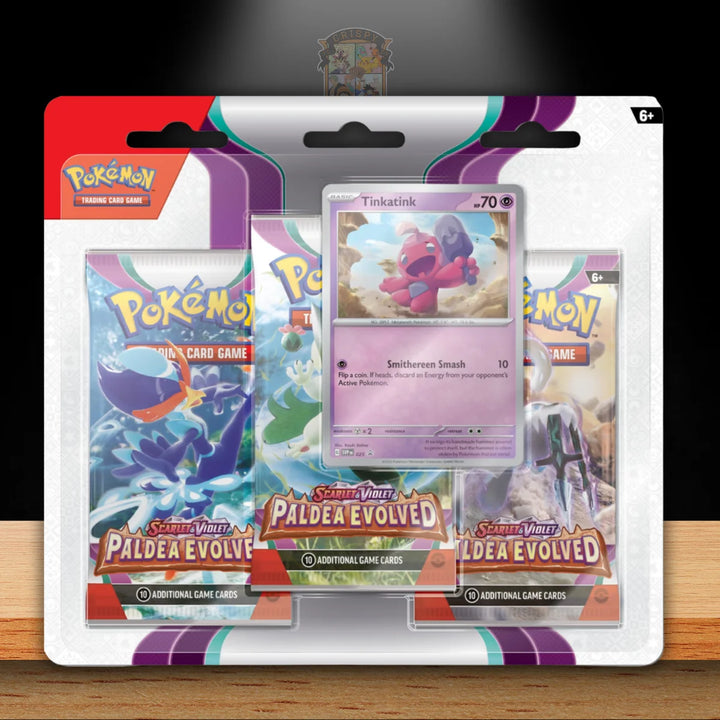 Pokemon Paldea Evolved 3-Pack Blister