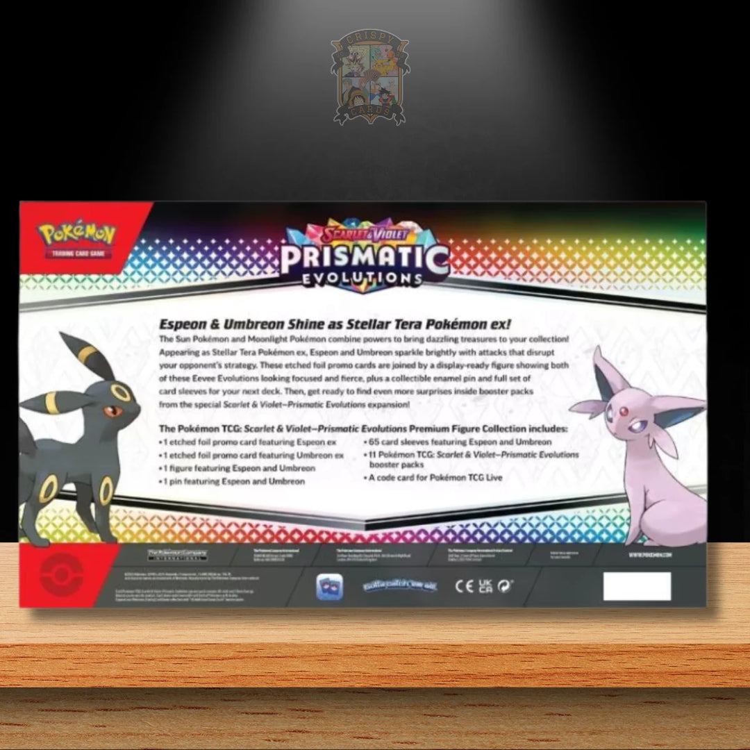 Pokémon Prismatic Evolutions Premium Figure Collection