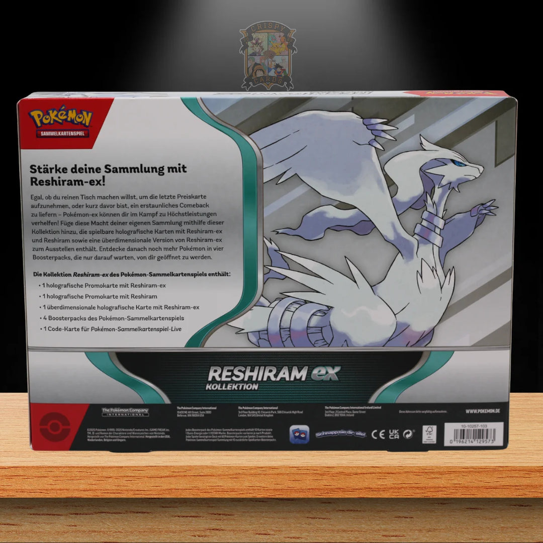 Pokémon Reshiram ex Kollektion