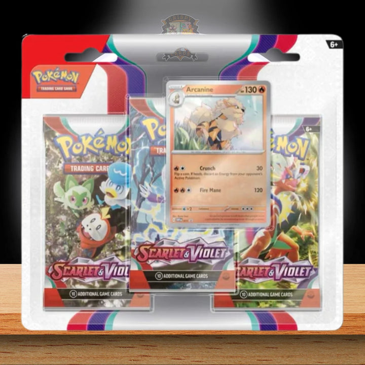 Pokémon Scarlet & Violet 3-Pack Blister
