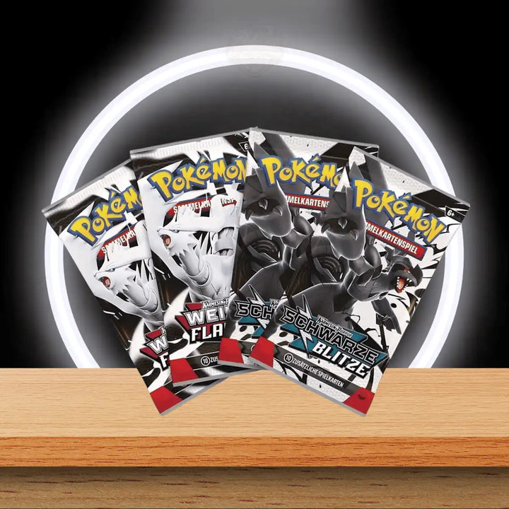 Pokémon Schwarze Blitze & Weiße Flammen Victini Illustrations-Kollektion (DE)