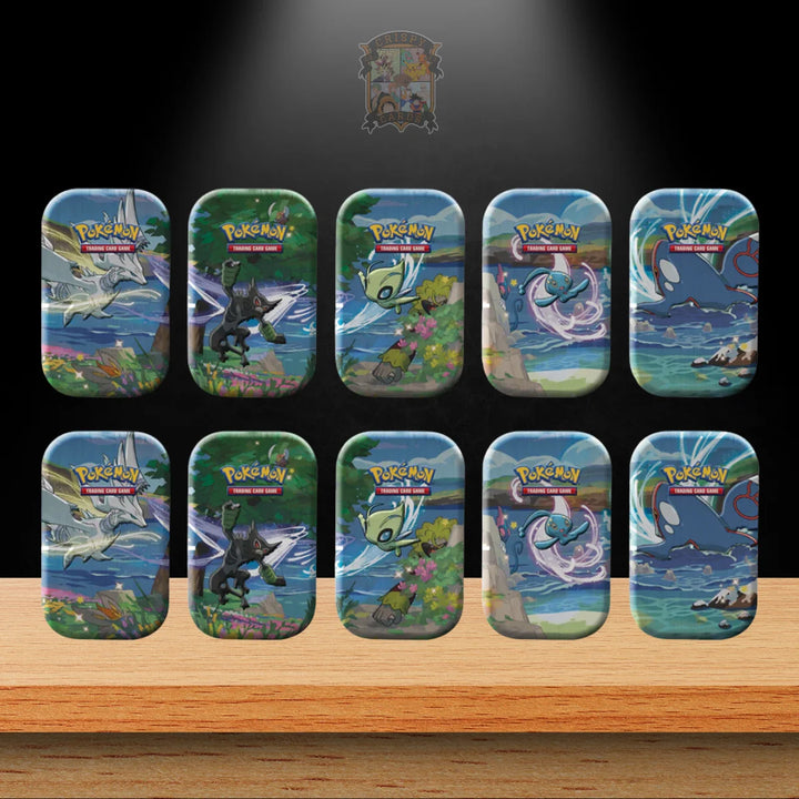 Pokémon Shining Fates Mini Tin Display