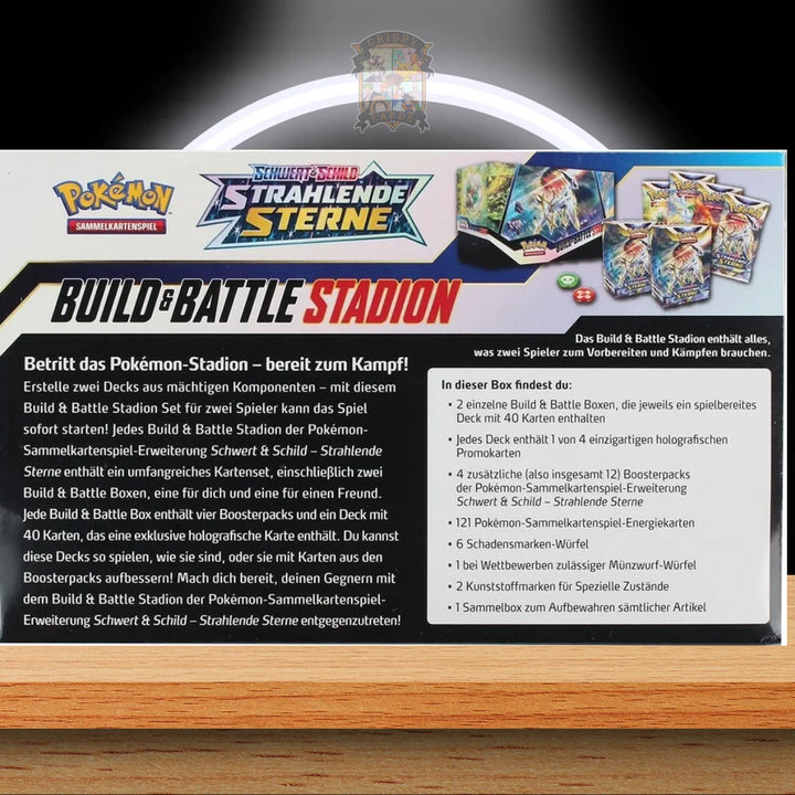 Pokémon Strahlende Sterne Build & Battle Stadium Box