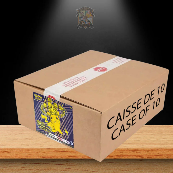 Pokémon Surging Sparks Elite Trainer Box Case