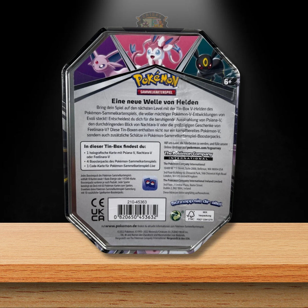 Pokémon V Heroes Nachtara V Tin