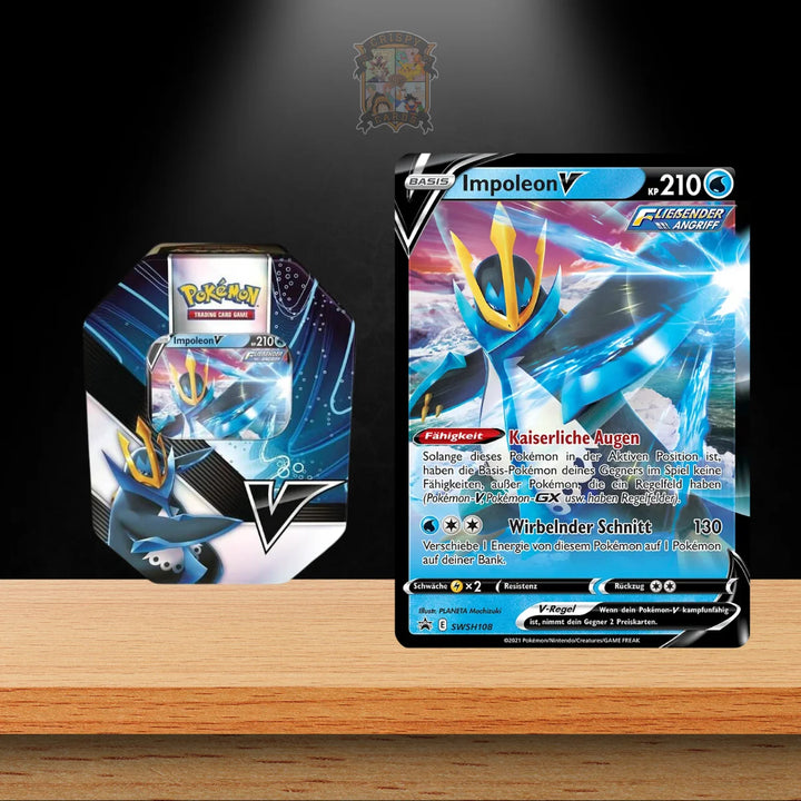 Pokémon V Strikers Impoleon V Tin-Box (DE)