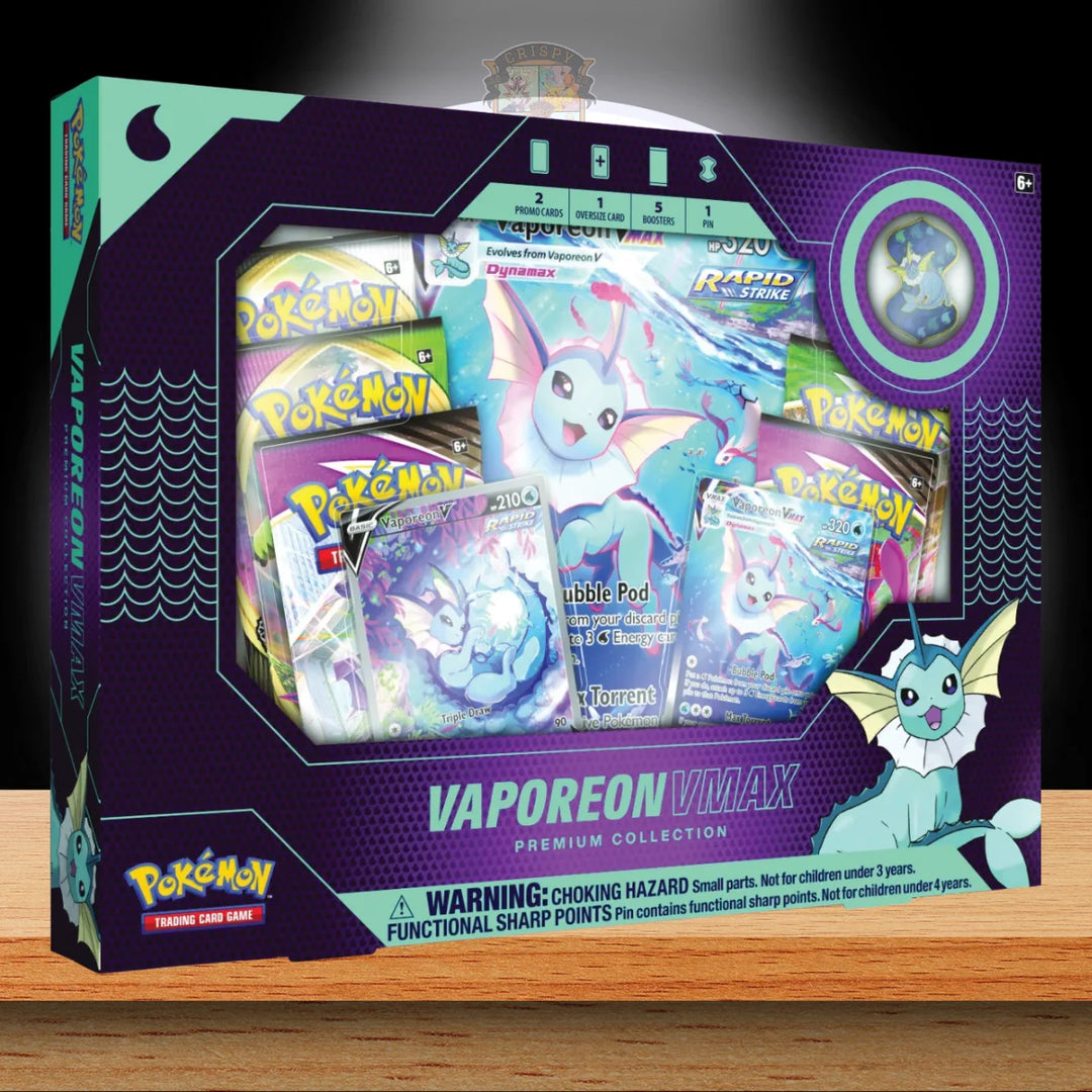 Pokémon Vaporeon VMAX Premium Collection EU