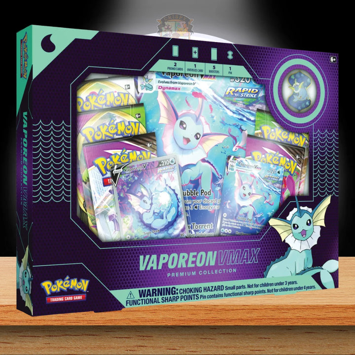 Pokémon Vaporeon VMAX Premium Collection EU