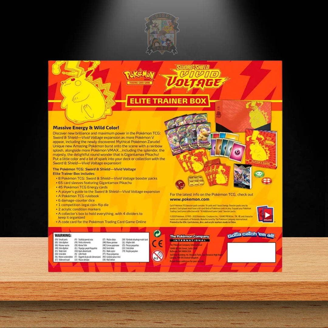 Pokémon Vivid Voltage Elite Trainer Box