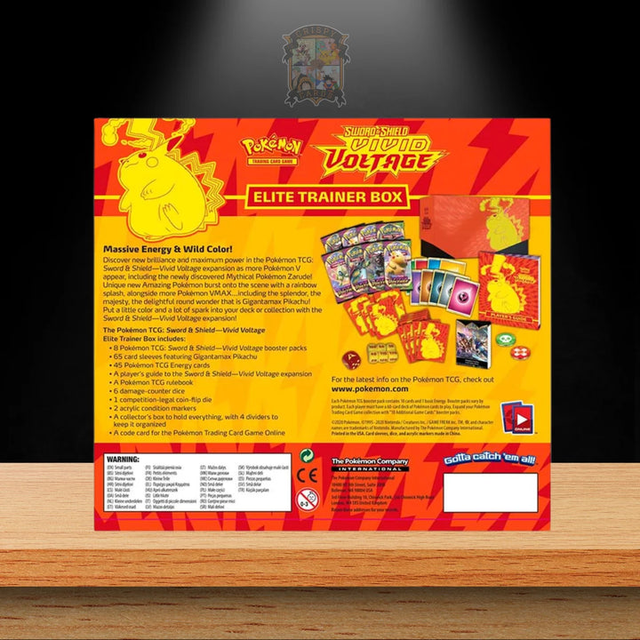 Pokémon Vivid Voltage Elite Trainer Box