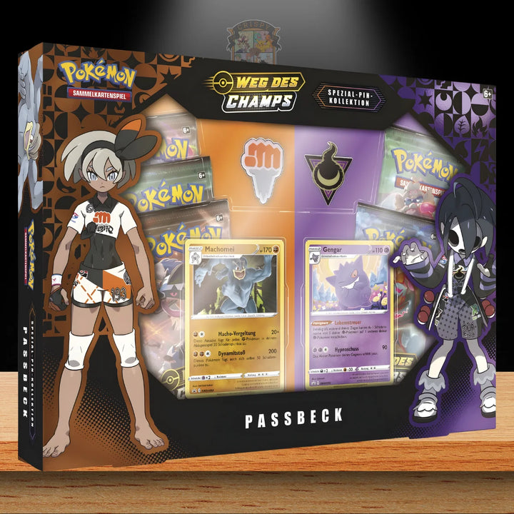 Pokemon Weg des Champs Stow-on-Side Special Pin Kollektion