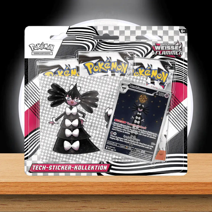 Pokémon Schwarze Blitze - Weiße Flammen Tech Sticker 3-Pack Blister (DE)