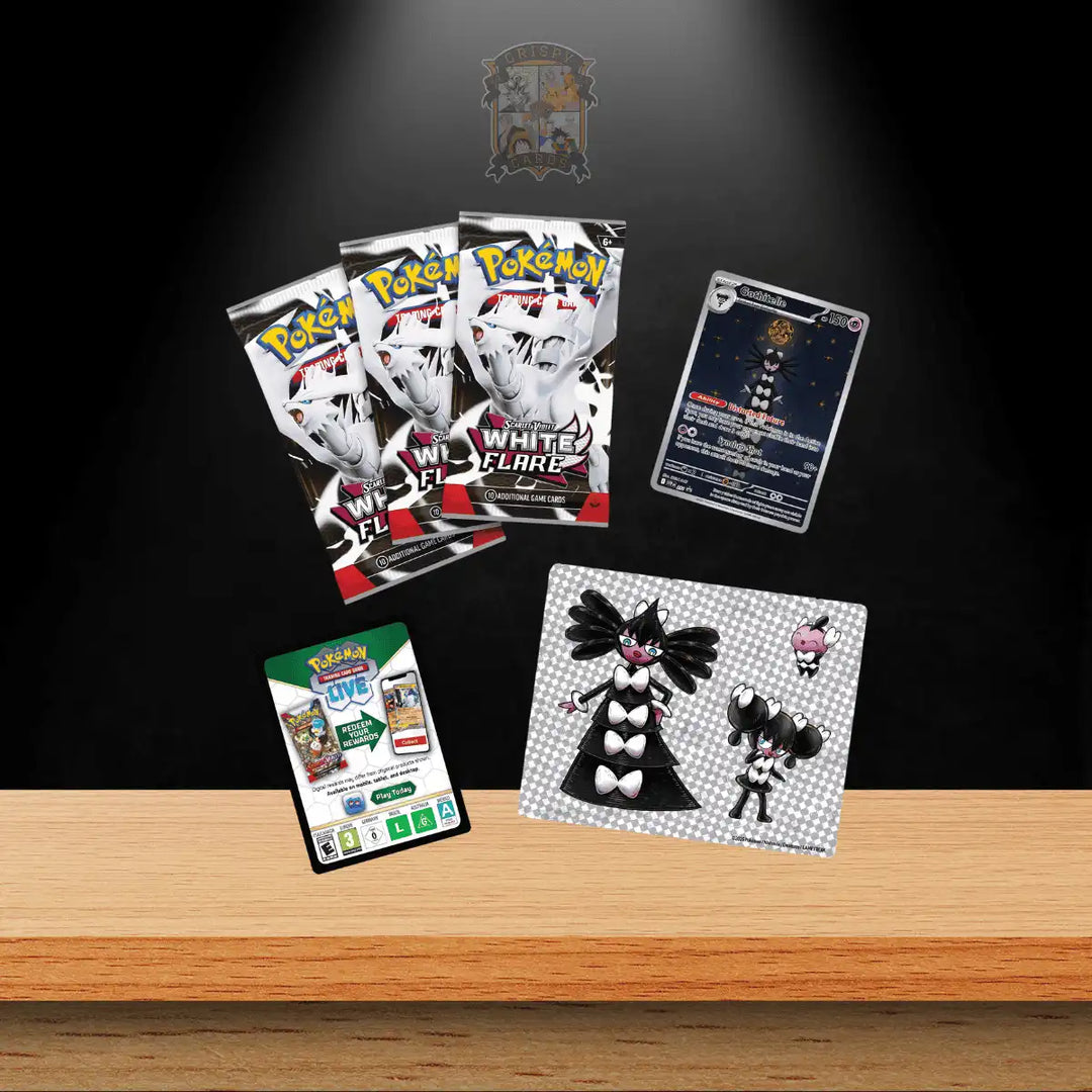 Pokémon White Flare Tech Sticker Collection (ENG)