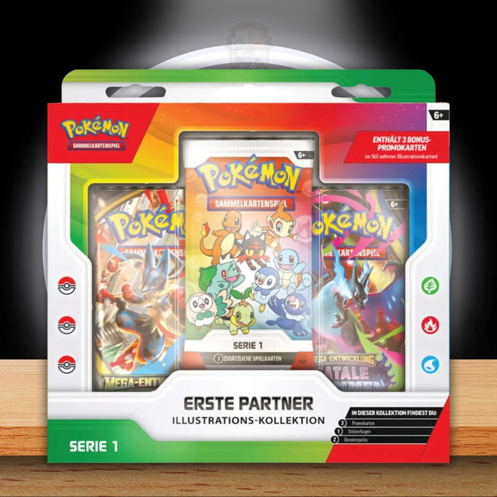 Pokémon Erste Partner Illustrations-Kollektion 1 (DE)