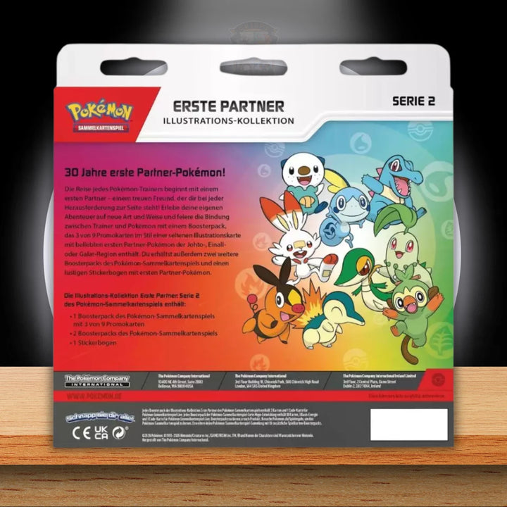 Pokémon Erste Partner Illustrations-Kollektion 2 (DE)