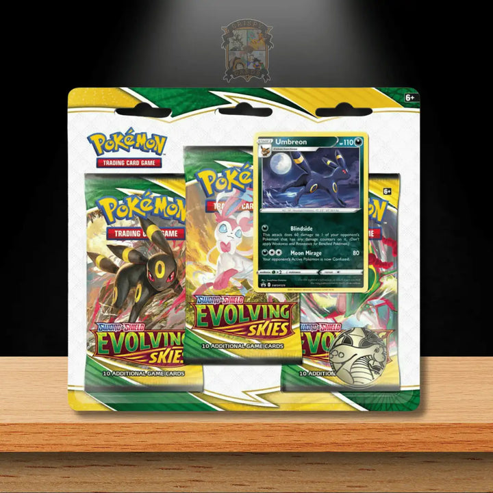 Pokémon Evolving Skies 3-Pack Blister (ENG)
