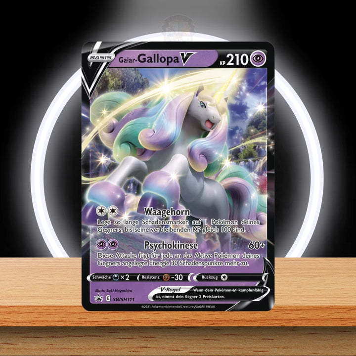 Pokémon Galar Gallopa V Kollektion (DE)