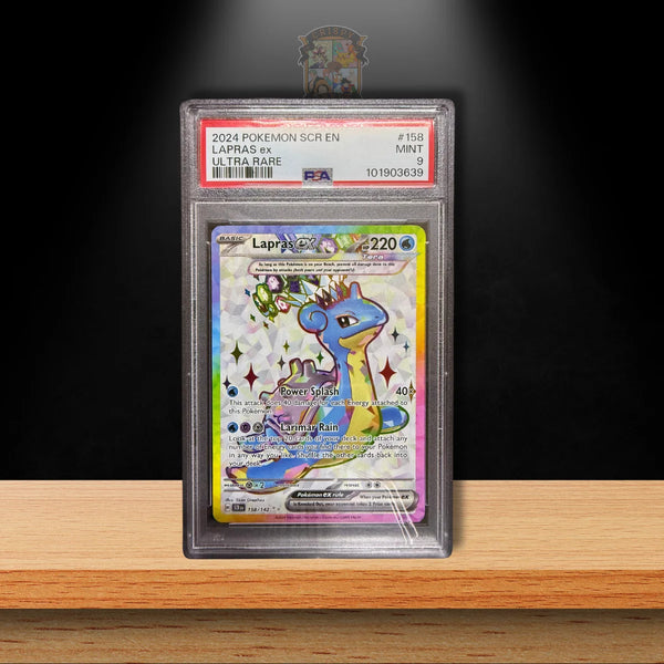 Pokémon Lapras ex (SCR 158) PSA 9 (ENG)