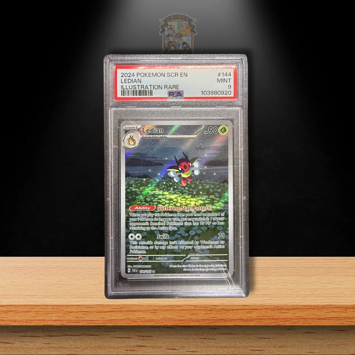 Pokémon Ledian (SCR 144) PSA 9 (ENG)