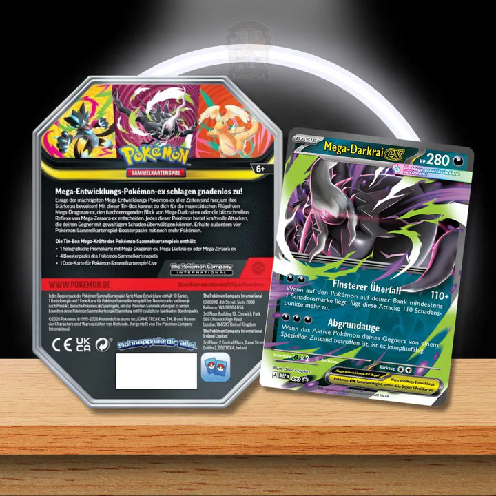 Pokémon Mega-Kräfte Tin-Box Mega-Darkrai-ex (DE)
