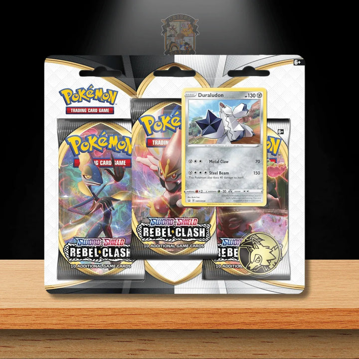 Pokémon Rebel Clash 3-Pack Blister (ENG)