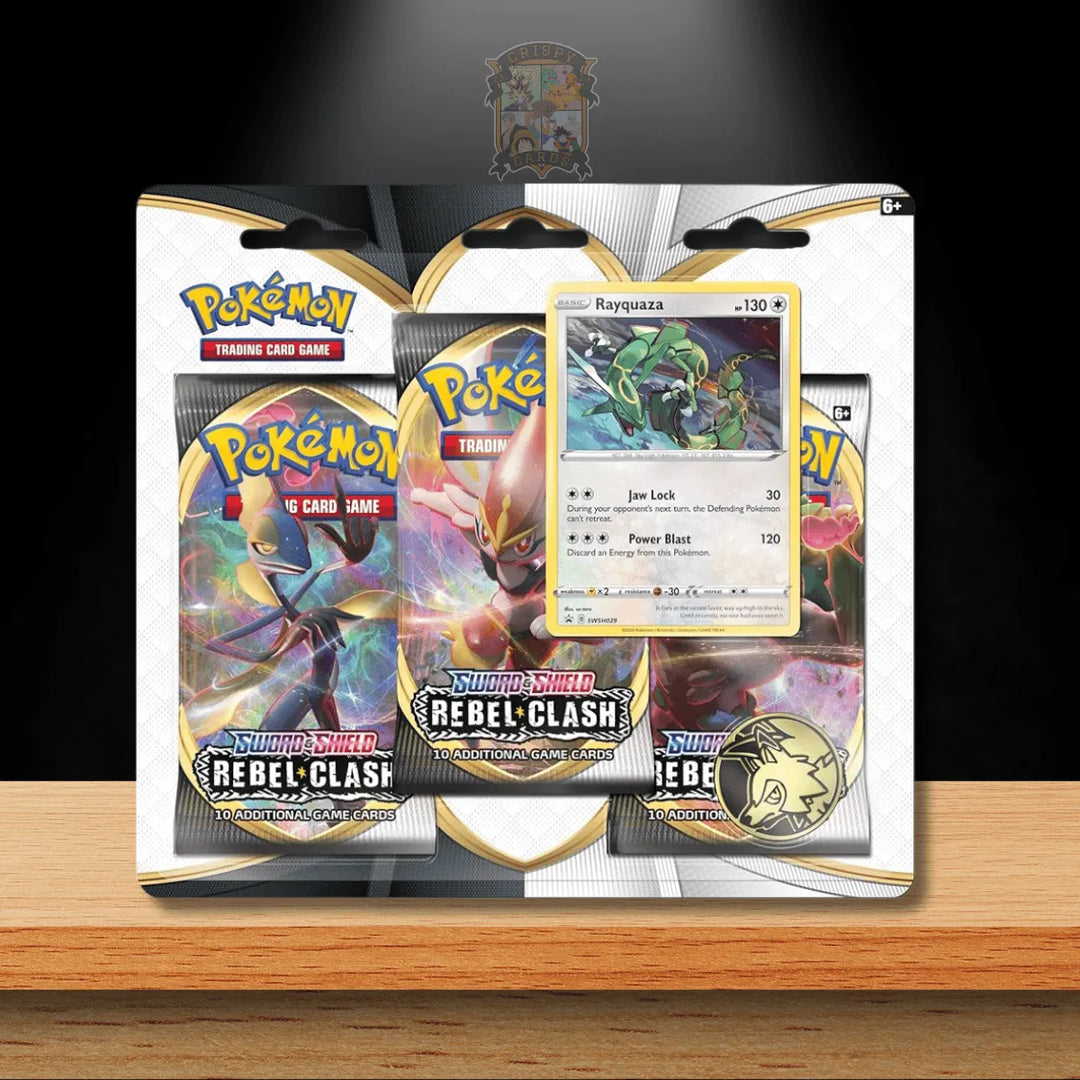 Pokémon Rebel Clash 3-Pack Blister (ENG)