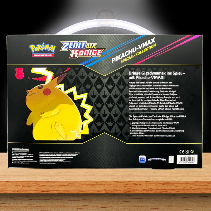 Pokémon Zenit der Könige Pikachu VMAX Spezial Kollektion (DE)