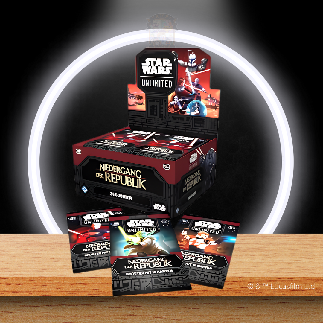 Star Wars Unlimited Niedergang der Republik Display