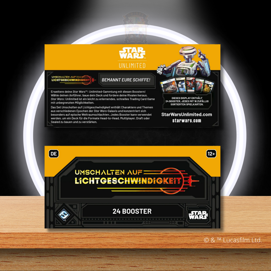 Star Wars Unlimited Umschalten auf Lichtgeschwindigkeit