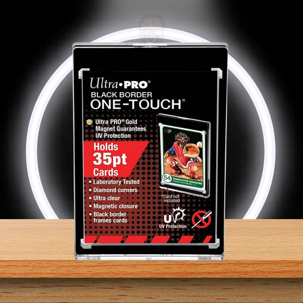 Ultra Pro 35PT BLACK BORDER UV ONE-TOUCH MAGNETIC