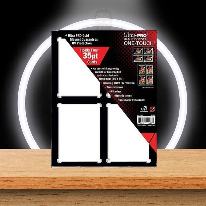 Ultra Pro 35PT BLACK BORDER UV ONE-TOUCH MAGNETIC
