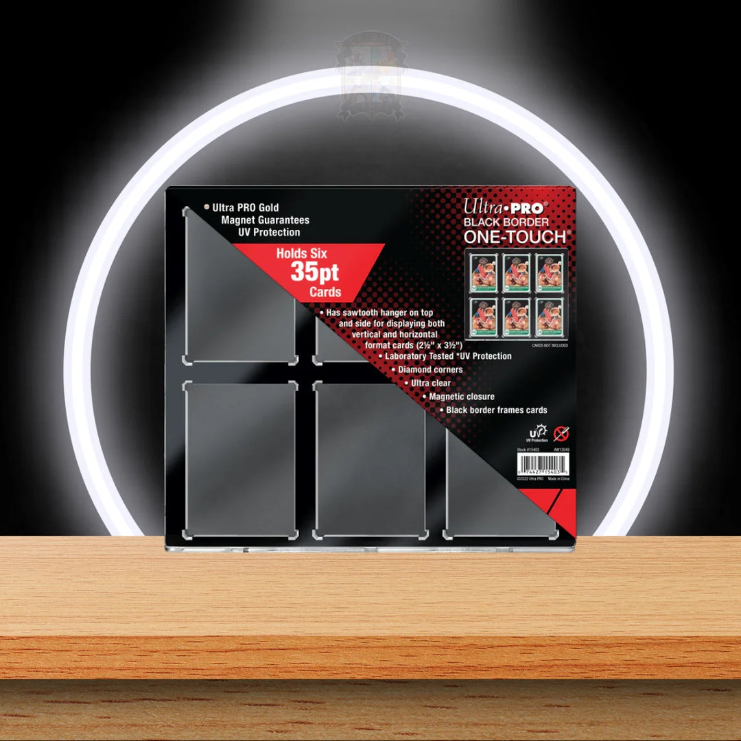 Ultra Pro 35PT BLACK BORDER UV ONE-TOUCH MAGNETIC