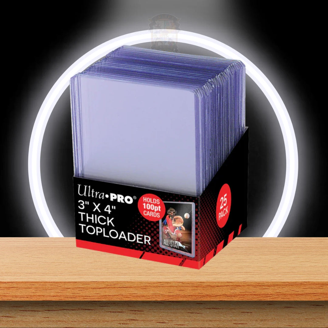 Ultra Pro TOPLOADER 3" X 4" SUPER THICK
