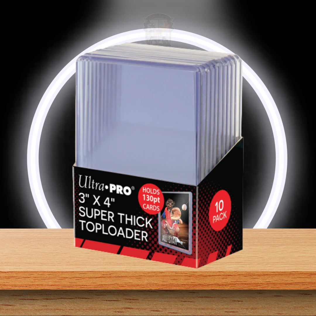 Ultra Pro TOPLOADER 3" X 4" SUPER THICK