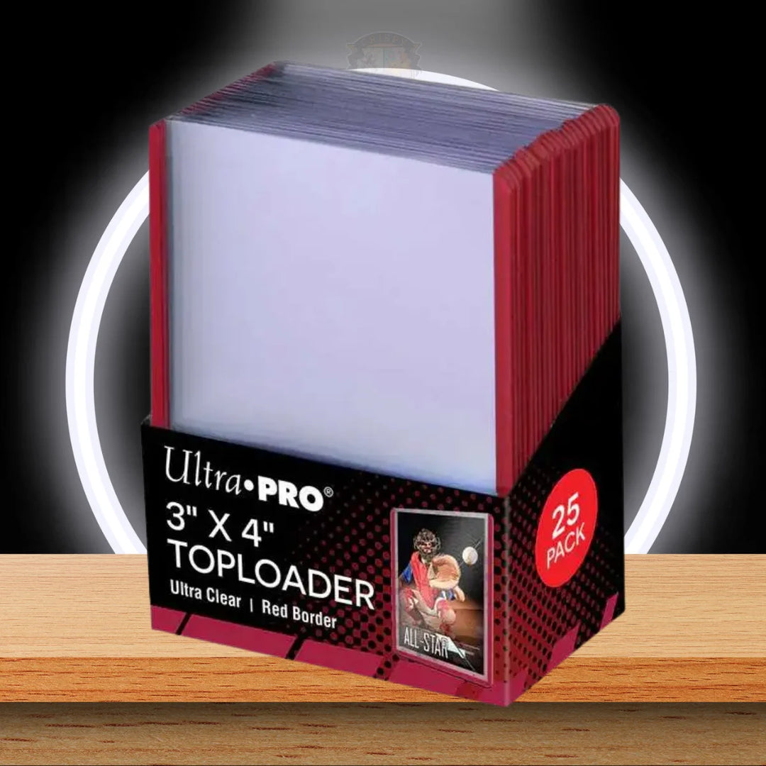 Ultra Pro TOPLOADER 3" X 4" THICK (25 PIECES)