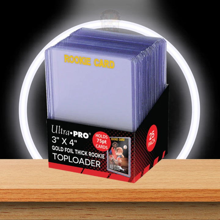 Ultra Pro TOPLOADER 3" X 4" THICK (25 PIECES)