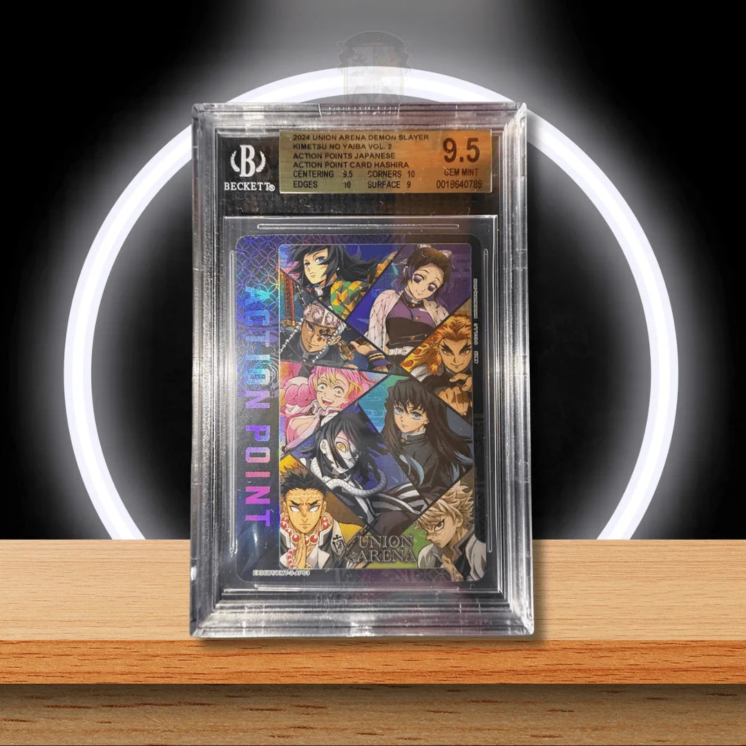 Union Arena Demon Slayer Hashira Training Action Point Promo (JP) BGS 9.5