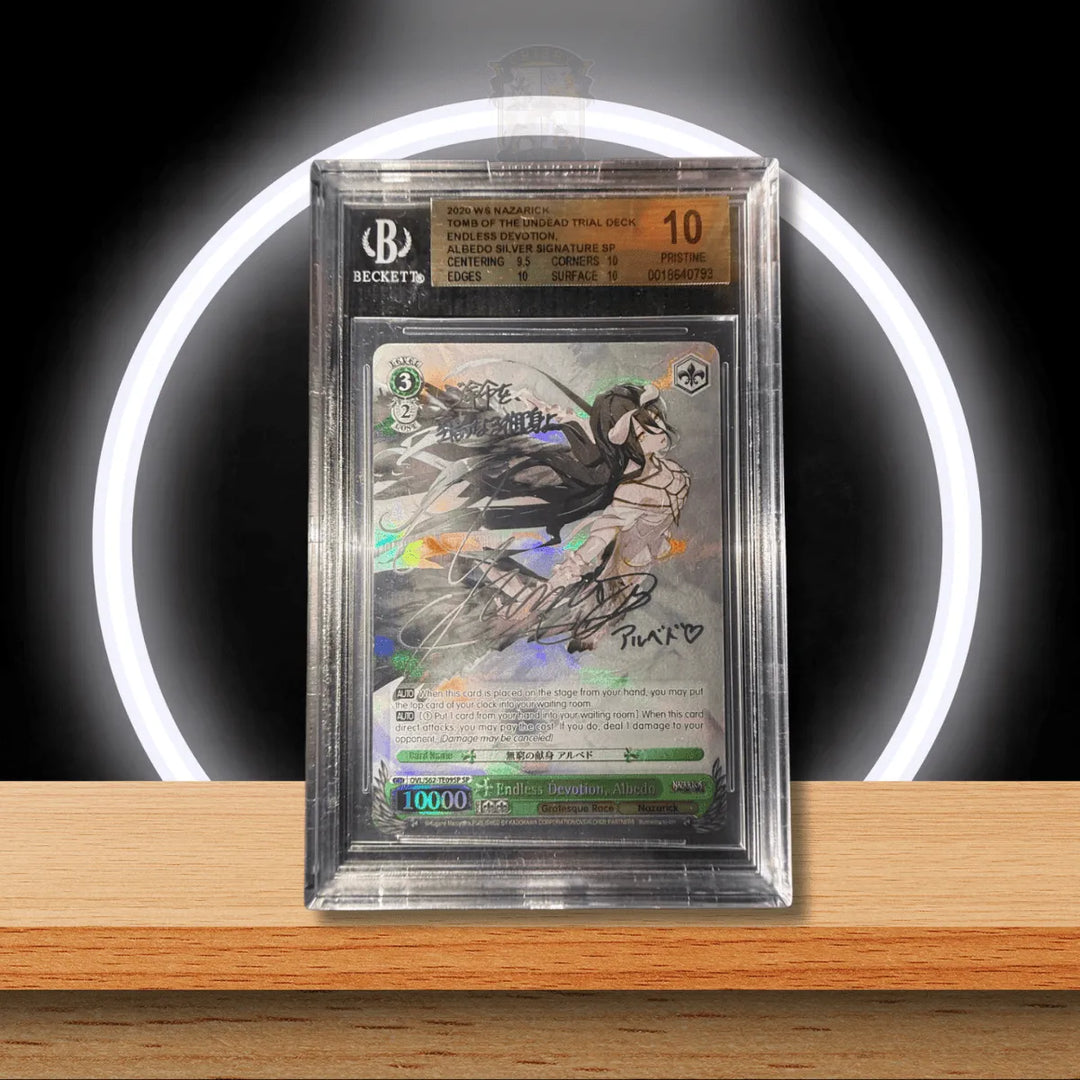 Weiß Schwarz Albedo Silver Signature SP Endless Devotion (ENG) BGS 10
