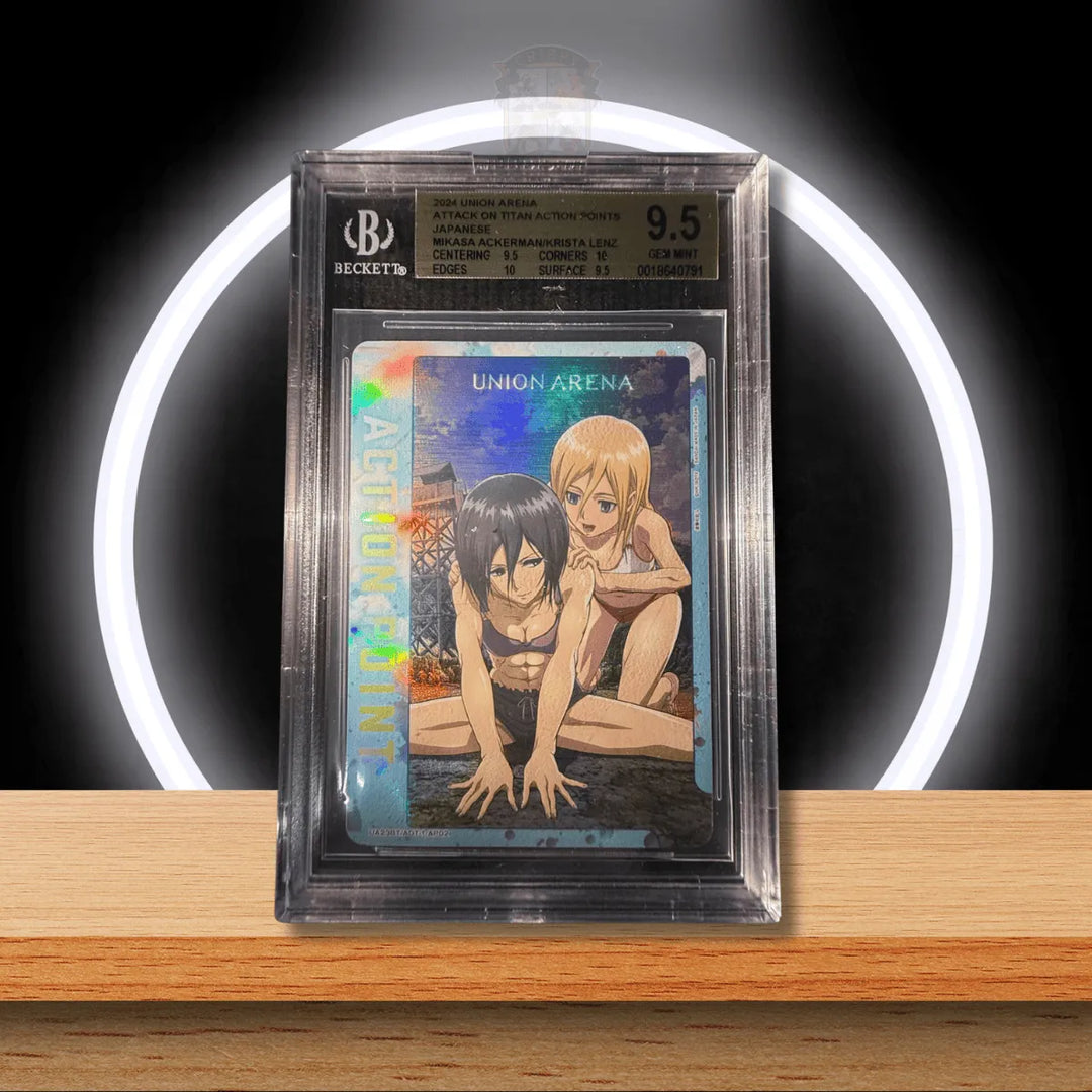 Weiß Schwarz Attack on Titan Action Point Mikasa Ackerman / Krista Lenz (JP) BGS 9.5