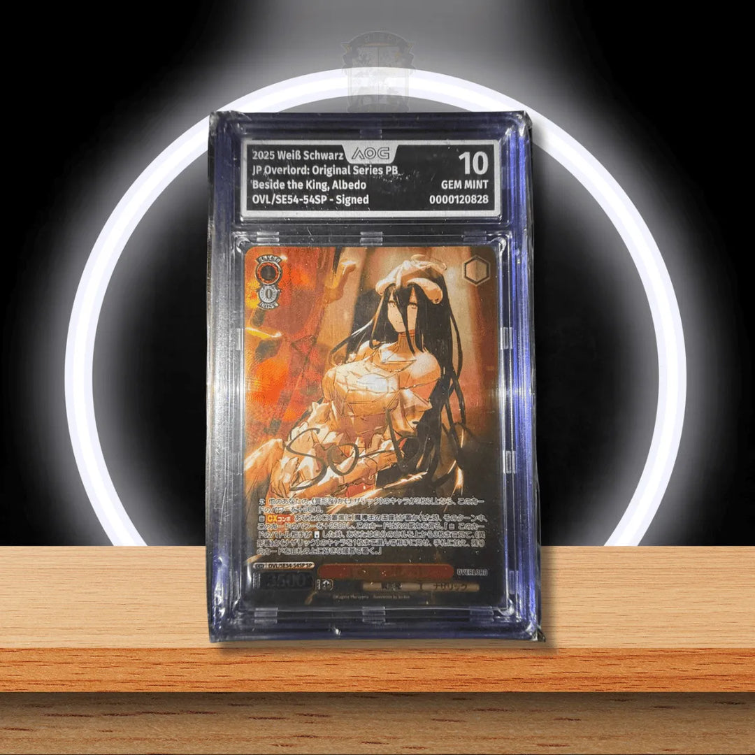 Weiß Schwarz Overlord Albedo Signed (JP) AOG 10