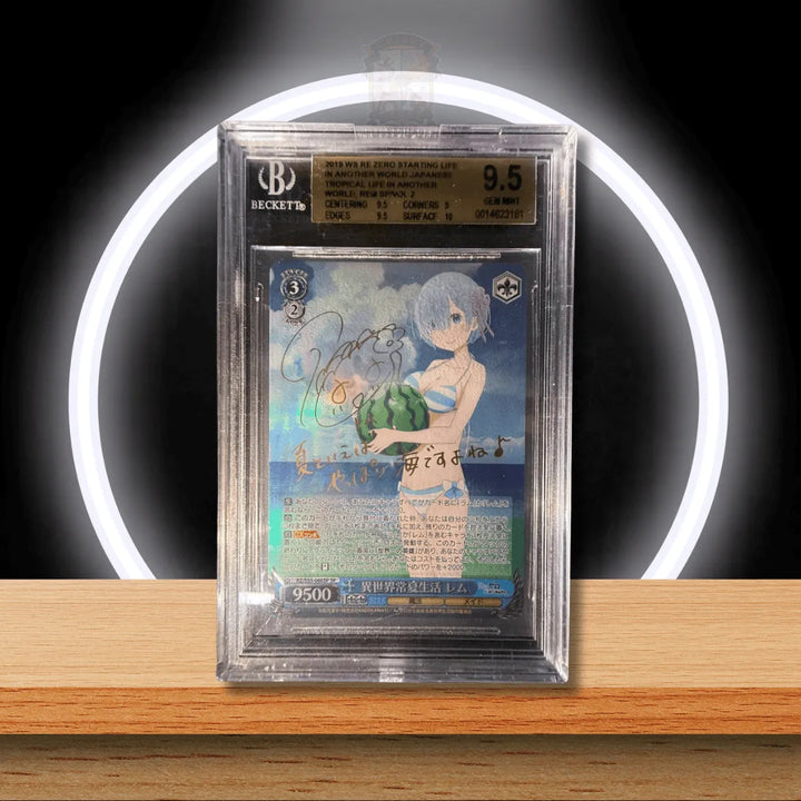 Weiß Schwarz Rem Tropical Life in Another World SP (JP) BGS 9.5