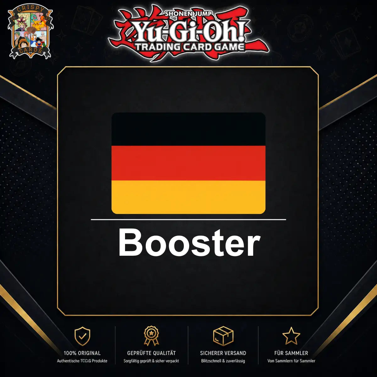 Yu-Gi-Oh! Booster in Deutsch aus verschiedenen Sets
