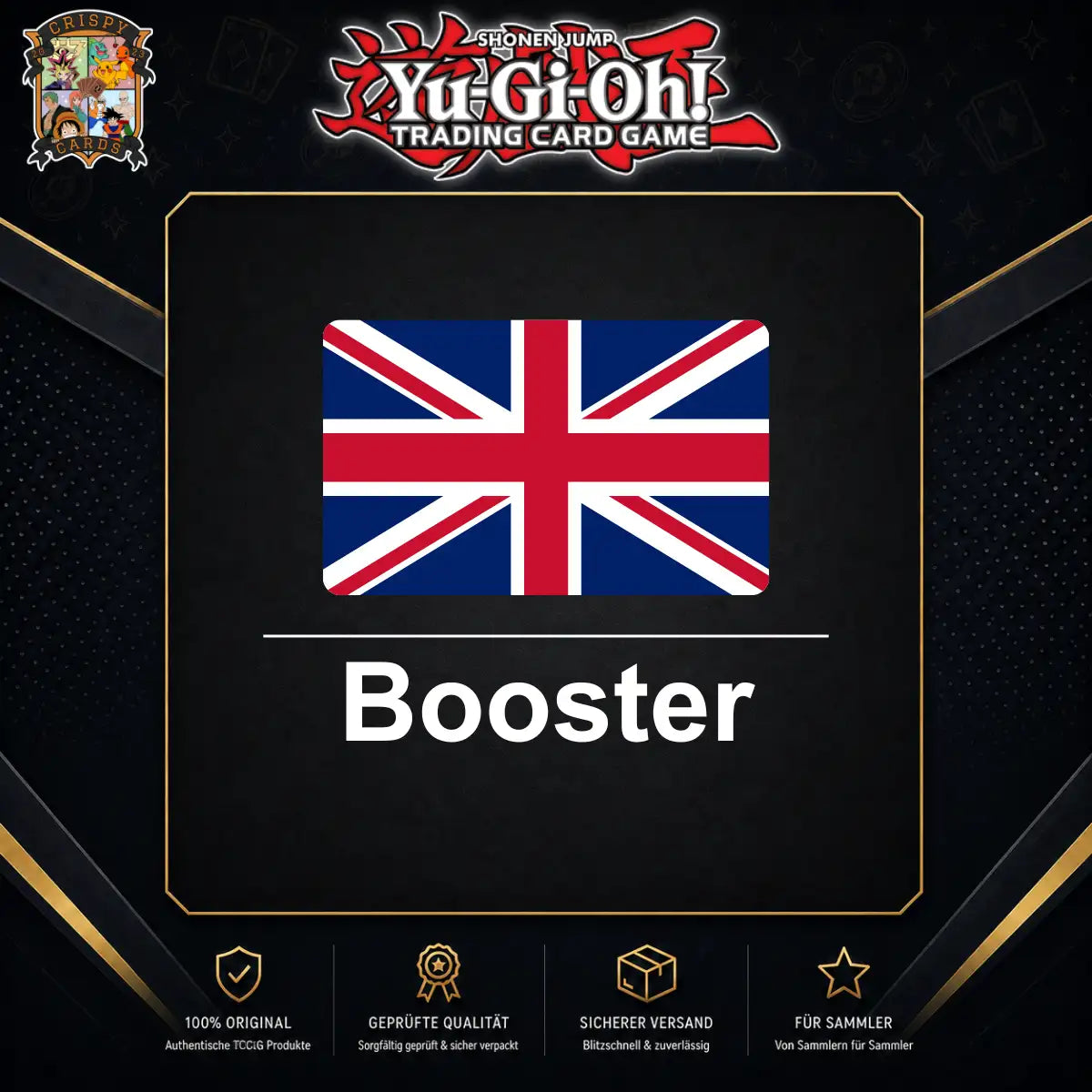 Englische Yu-Gi-Oh! Booster und Blister verschiedener Sets