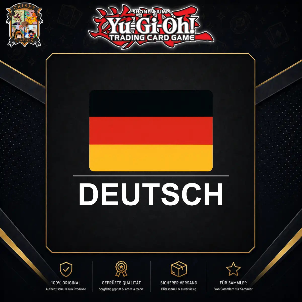 Deutsche Yu-Gi-Oh! Karten, Displays, Booster und Structure Decks