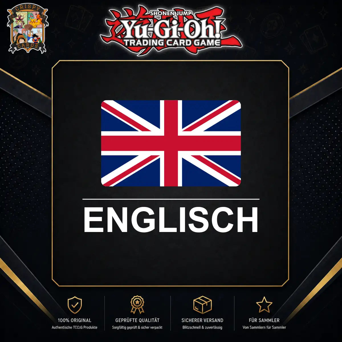 Englische Yu-Gi-Oh! Karten, Booster Displays und Decks