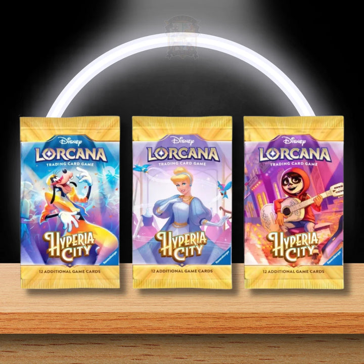 Disney Lorcana Hyperia City Booster Display ENG – Originalverpackung